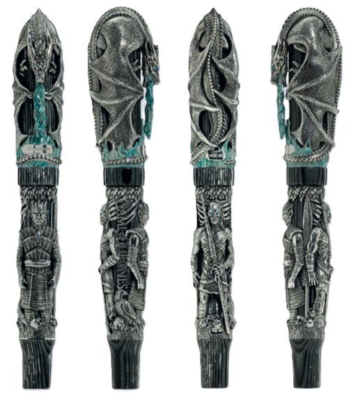 Montegrappa Game of Thrones Winter is Here 18K M Nib Limited Edtion 113/300 Fountain Pen