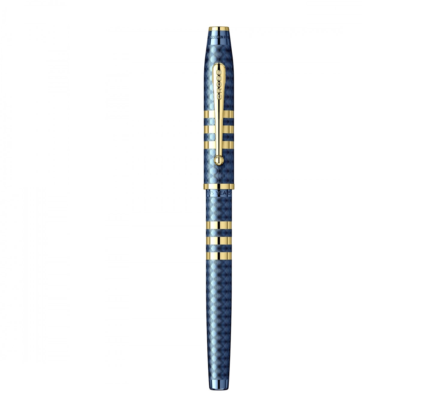 Cross Century II Special Edition 175th Anniversary Collection Translucent Blue Lacquer M Nib Fountain Pen