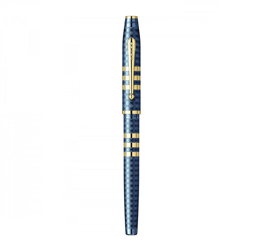 Cross Century II Special Edition 175th Anniversary Collection Translucent Blue Lacquer M Nib Fountain Pen