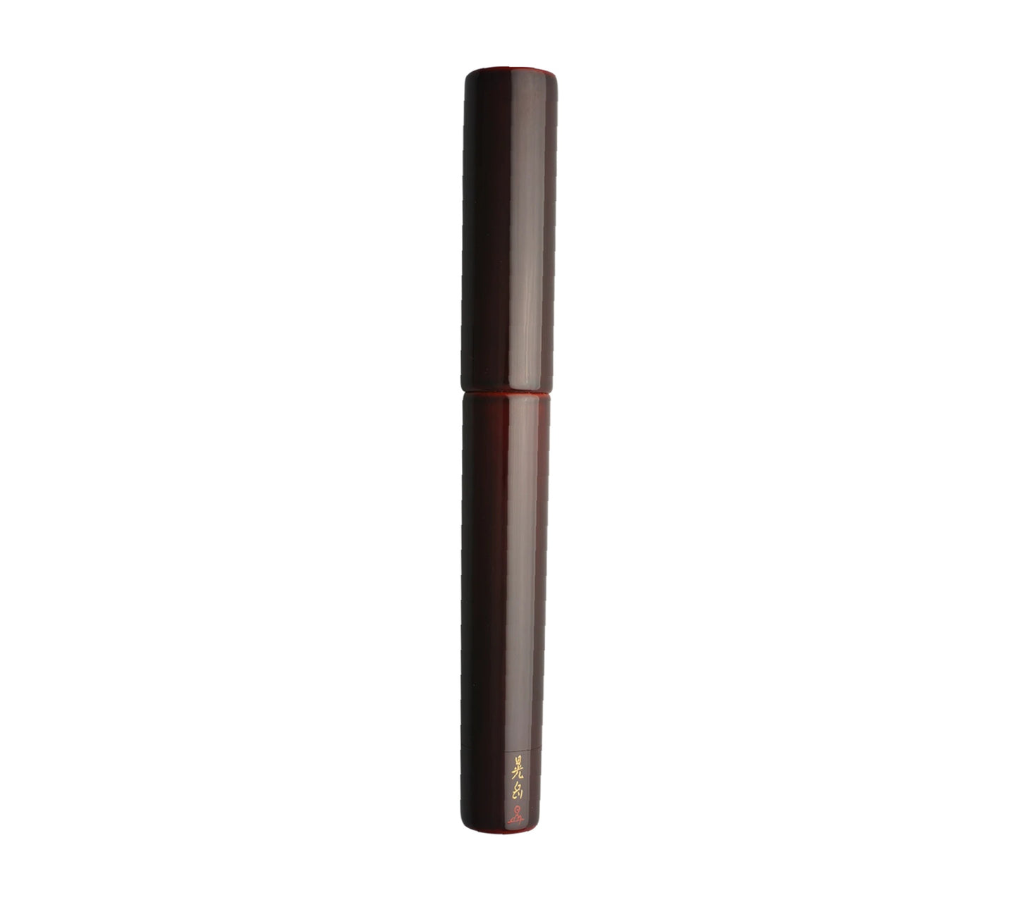 Danitrio Tame-nuri Shu (Red) Genkai 18K Gold B Nib Fountain Pen