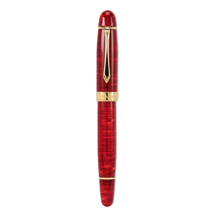 2007 CLASSIC PENS LM1 FLAME RED LAMBROU LIMITED EDITION FOUNTAIN PEN