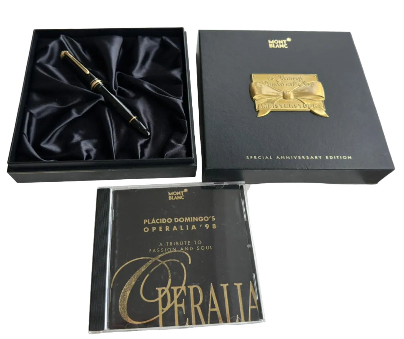 Montblanc Meisterstuck 75 Years Anniversary fountain pen with presentation set