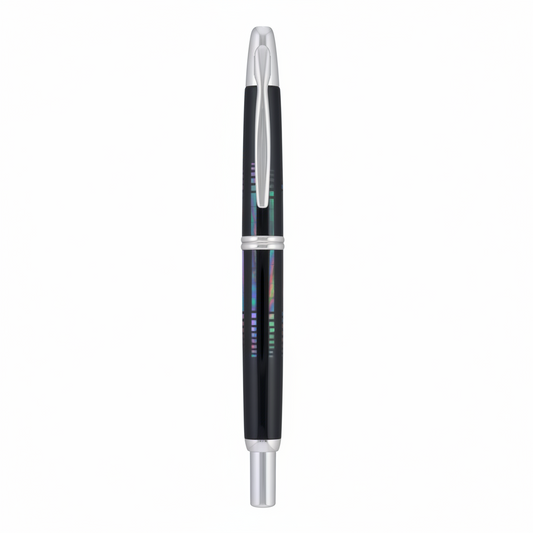 NAMIKI PILOT VANISHING POINT RADEN WATER SURFACE 18K M GOLD NIB FOUNTAIN PEN