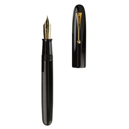 Pilot Namiki Emperor Urushi Black fountain pen with No.50 18K gold nib