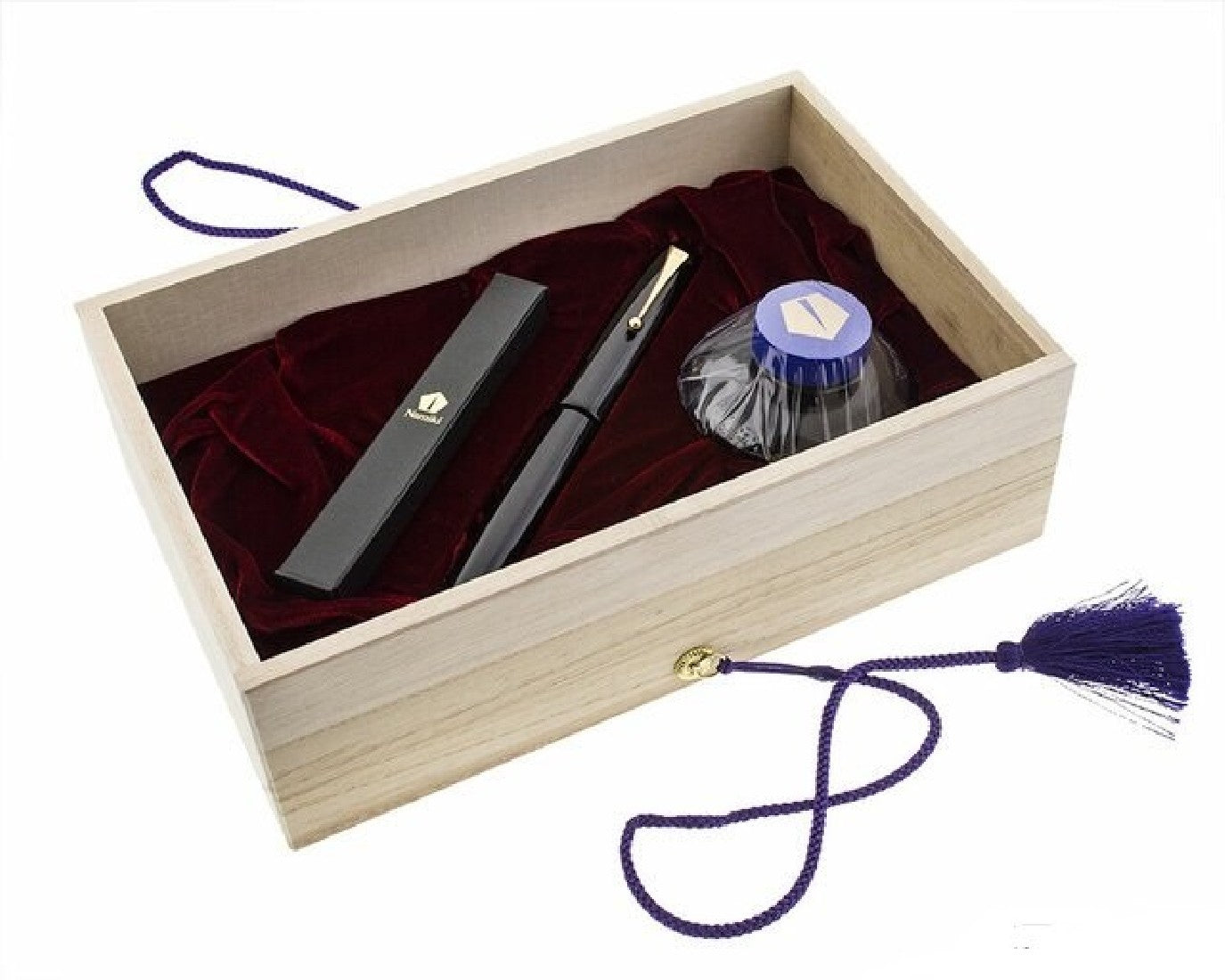 Pilot Namiki Emperor Urushi Black fountain pen with full presentation box set